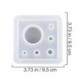 thumbnail image 2 of Raindrops 1Ud De Silicona Transparente Para Portalápices Ideal Para Proyectos Creativos Y Regalos, 2 of 8