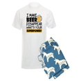 thumbnail image 1 of CafePress - I Make Beer Disappear Funny S - Men's Light Pajamas, 1 of 1