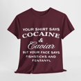 thumbnail image 5 of Your Shirt Says Unisex Heavy Cotton Tee, 5 of 10