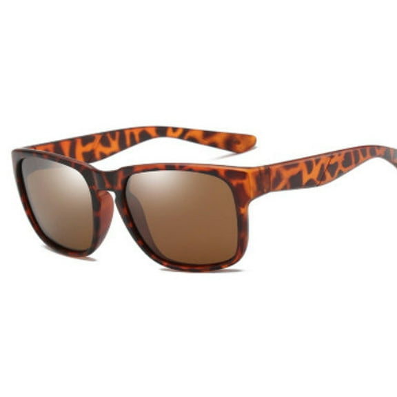 Polarized Sunglasses for Men and Women Resin Lens Sunglasses with Durable Plastic Frame Outdoor Eyewear Sunglasses and