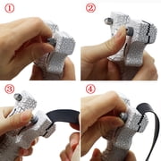 Piaoyu Resin Slingshot Set, Flat Rubber Band Sling Shot for Adult, Shooting Slingshots for Slingshot Practice, Daily Entertainment, Outdoor Cool Gadgets