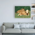 thumbnail image 3 of Trademark Fine Art 'Bucolic Sunday I' Canvas Art by Emma Scarvey, 3 of 3