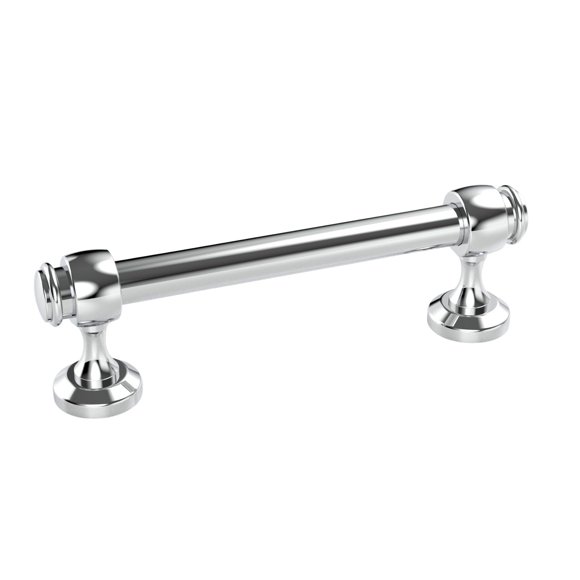 Tirador para gabinete Kruse Hardware Milano de 10 cm, cromo pulido