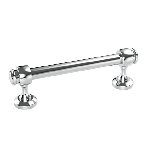 Tirador para gabinete Kruse Hardware Milano de 10 cm, cromo pulido