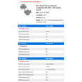 thumbnail image 2 of Rear Wheel Hub Assembly Set - Compatible with 2003 - 2007 Honda Accord 2004 2005 2006, 2 of 2