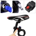 thumbnail image 3 of Cerradura de Bicicleta con 2 Llaves, Cerradura de Cable de Bicicleta Profesional de 4 Pies, Cable de Bloqueo de Bicicleta Resistente para un Fuerte Antirrobo, Viene con 1 Soporte de Montaje, 3 of 7