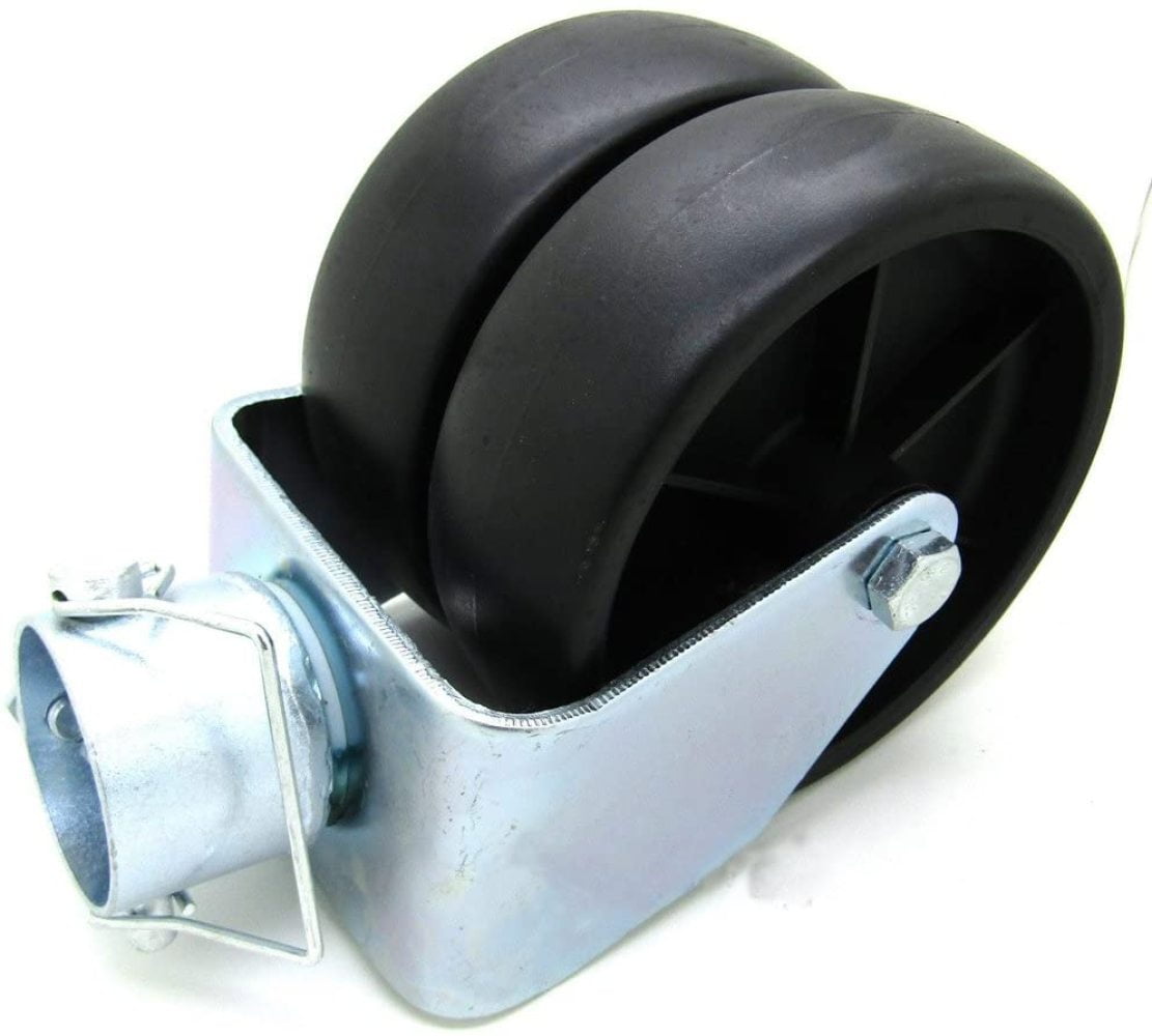 "MilcTabe Trailer Jack Wheel New 6"" Dual Trailer Jack Wheel Caster