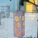 thumbnail image 4 of 1 Solar Light Led Lantern Hanging Solar Lantern Outdoor Decor Solar Patio Lamp Solar Lantern Light Romantic Hanging Light Table Light Desk Lamp Hollow Out, 4 of 6
