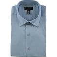 thumbnail image 1 of Alfani Chemise Habillée Extensible pour Hommes, Bleue, Col 17-17.5 Pouces Manches 36-37 Pouces, 1 of 1