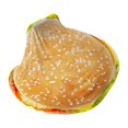 thumbnail image 3 of Manta de franela BLESIY Manta de hamburguesa redonda 150cm, 3 of 8