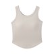 thumbnail image 5 of Tops de Manga Corta de las Mujeres Casual, Moda de Color Sólido, con la Almohadilla de Pecho Top de Pijama para las Mujeres, 5 of 8