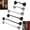 A, variant on 8 In Stainless Steel Barn Door Hook and Eye Latch,Long Privacy Cabin Swivel Window Hook,Cabin Hook Eye Latch Hook with Mounting Screws,Heavy Duty Gate Latch Holder Easy Lock for Sliding Door,Garage