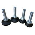 thumbnail image 3 of veasfak 4 Pcs Chaise Jambe Leveling Pieds Table Nivellement Pieds Pad M10 Lourd Devoir Table Plancher, 3 of 9