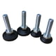 thumbnail image 3 of 4 piezas nivelación silla pata patas mesa nivelación pies almohadilla M10 antideslizante Metal pata de la mesa muebles patas niveladores para BLESIY Pies niveladores, 3 of 8