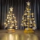 thumbnail image 5 of Christmas Metal Crystal Christmas Tree Lamp Christmas Tabletop Crystal Tree with LED Lights Xmas Tree Decorations S, 5 of 5