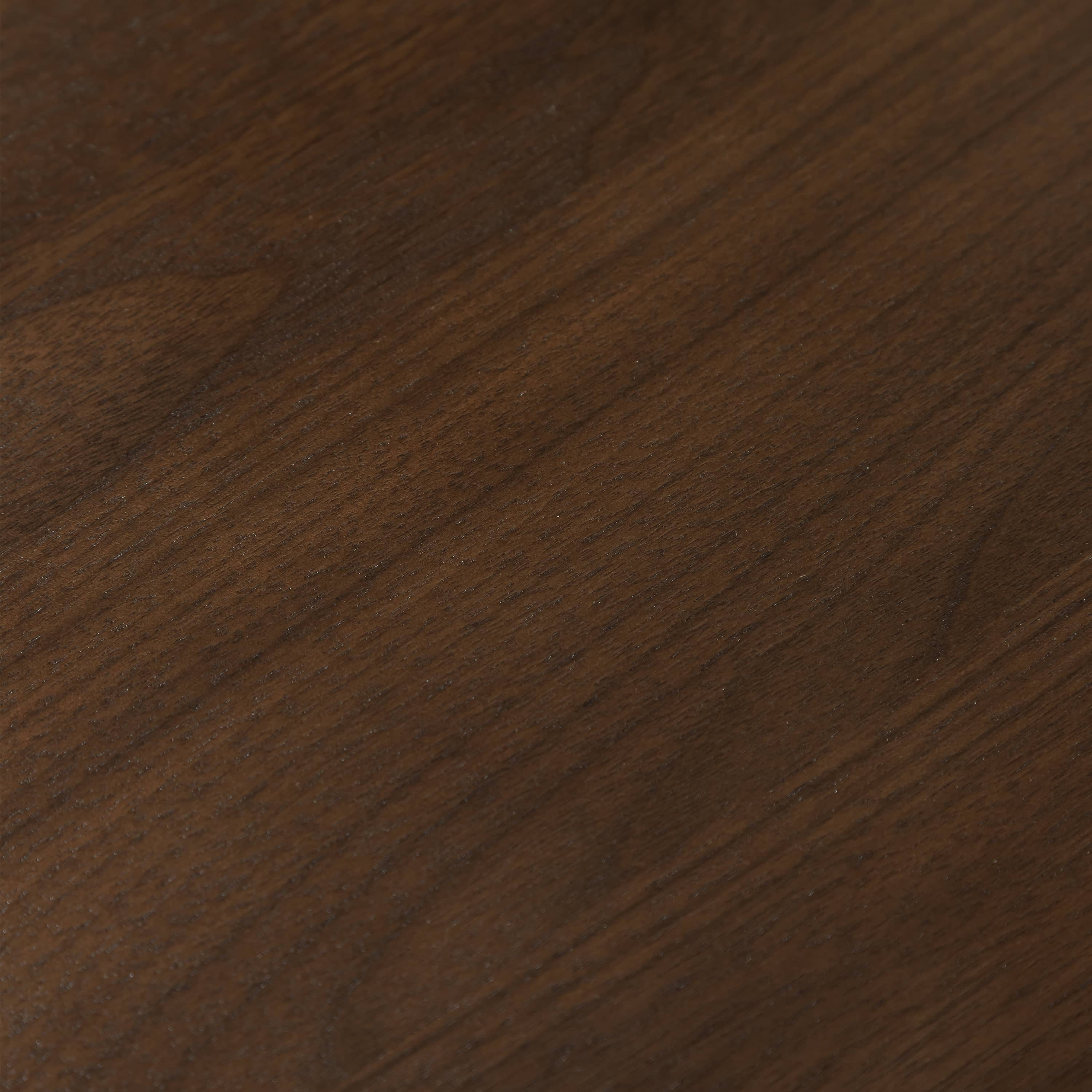 Haiden 79"x33.5" Soild Wood Dining Table Oval Kitchen Table, Walnut