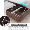 thumbnail image 4 of Adjustment Brackets Compatible with Chaise 5-Position Backrest Adjuster Compatible with Outdoor Patio Lounge Plastic Ho, 4 of 5
