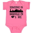 thumbnail image 3 of Inktastic Nashville Tennessee Someone Loves Me Skyline Boys or Girls Baby Bodysuit, 3 of 5