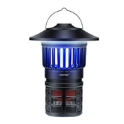 Costway Fly Trap with Light, Rechargeable Electric Bug Catcher & Killer with LED Lantern