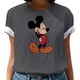 thumbnail image 1 of Disney Mickey Minnie Mouse T Shirt Fashion Women New Harajuku Ulzzang T Shirt Female T Shirts Summer Short Sleeves Woman Clothes4XL Gao Jinjia LED, 1 of 2