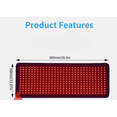 thumbnail image 2 of High-Density LED Light Blanket with Red & Infrared Light for Soothing Muscles and Skin Vitality, 2 of 7