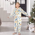 thumbnail image 6 of Vzayyk 4T-14Y Size Aviliable Cozy One-Piece Footless Sleeper Pajama Blue and Orange Dots, 6 of 8