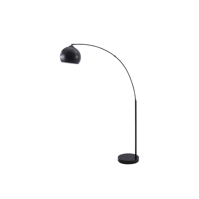 Monarch Specialties - Lighting, 74"H, Floor Lamp, Black Metal, Contemporary
