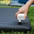 thumbnail image 3 of Camping Light Electric Air Pump Mini Inflate Deflate Pump USB Rechargeable Outdoor Inflator Pump for Air Mattresses Beds, 3 of 7