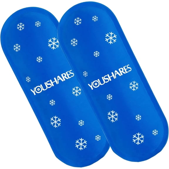 SUNMON Ice packs for Insulin Cooler Travel Case - Reusable Cooler Ice packs Suitable for Diabetic Cooler Storage Bag, TSA Approved(2 Pcs)