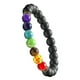 thumbnail image 4 of Qarigey Pulseras de piedra de de 8MM a la moda, difusora ajustable, cuentas de oración, cuerda de mano, joyería para mujer, regalos para Negro mate 10Conjunto, 4 of 6