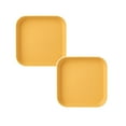 thumbnail image 1 of Oleegame 2PC Picnic Trays For Food Macaron Spit Bone Dish Spit Bone Dish Household Snack Small Dish Pickle Dish Plastic Snack Cake Dish Dining Table Garbage Plate Yellow, 1 of 2