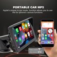 thumbnail image 4 of Reproductor MP5 para coche Radio para coche de 7 pulgadas Mirrorlink inalámbrico Carplay Android Auto HD WiFi, 4 of 9