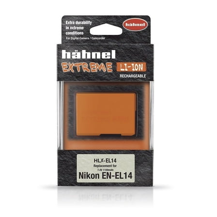 Hahnel HLX-EL14 Extreme Li-Ion (Orange) Camera Battery