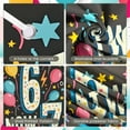 thumbnail image 3 of Colorful Balloons 7th Birthday Banner Star Pattern Kids Birthday Display  Design Number 6 7 Number 7 Backdrop for 7th Birthday Party Kids Birthday Indoor Decoration, 3 of 8