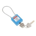 thumbnail image 3 of S SERENABLE Lockout Padlock Keyed Different, Standard 6-pin cylinder Lock Blue, 3 of 9