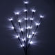 thumbnail image 3 of Lámpara LED de ramas de sauce - 20 bombillas, blanco cálido, alimentada por pilas - IP44 resistente al agua, material del cable - para Navidad, fiestas, hogar y decoración de jardín, 3 of 4