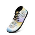 thumbnail image 5 of Wismoutput Dragonfly Printed Sneakers for Men Boys Wide Width Skin-Friendly Comfortable Barefoot Shoes Size 5.5-14, 5 of 7