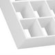 thumbnail image 2 of 1:12 Dollhouse Miniature Wooden Storage Shelf 16 Compartments Furniture Accessories White, 2 of 2