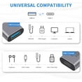 thumbnail image 6 of USB C Female to USB Female Adapter 3.1 Gen2, USB 3.1 A to USB Type C Adapter Double-Sided 10Gbps Support Data Sync and Charging, 6 of 10