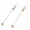 Rose gold, variant on Fashion Beaded Earring Beadable Handmade Dangle Earrings Bars Crafting Blank