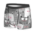 thumbnail image 2 of Junzan Cats Group Mens Underwear Boxer Briefs For Men’s - X-Large, 2 of 9