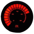 thumbnail image 2 of Intellitronix ITLB9114R 2.063 in. 0-80 PSI Analog Bargraph Oil Press Gauge, Red, 2 of 3