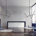 thumbnail image 2 of 36250-011 Eurofase Lighting Crossroads Chandelier 10 Light Metal-Black Finish, 2 of 3