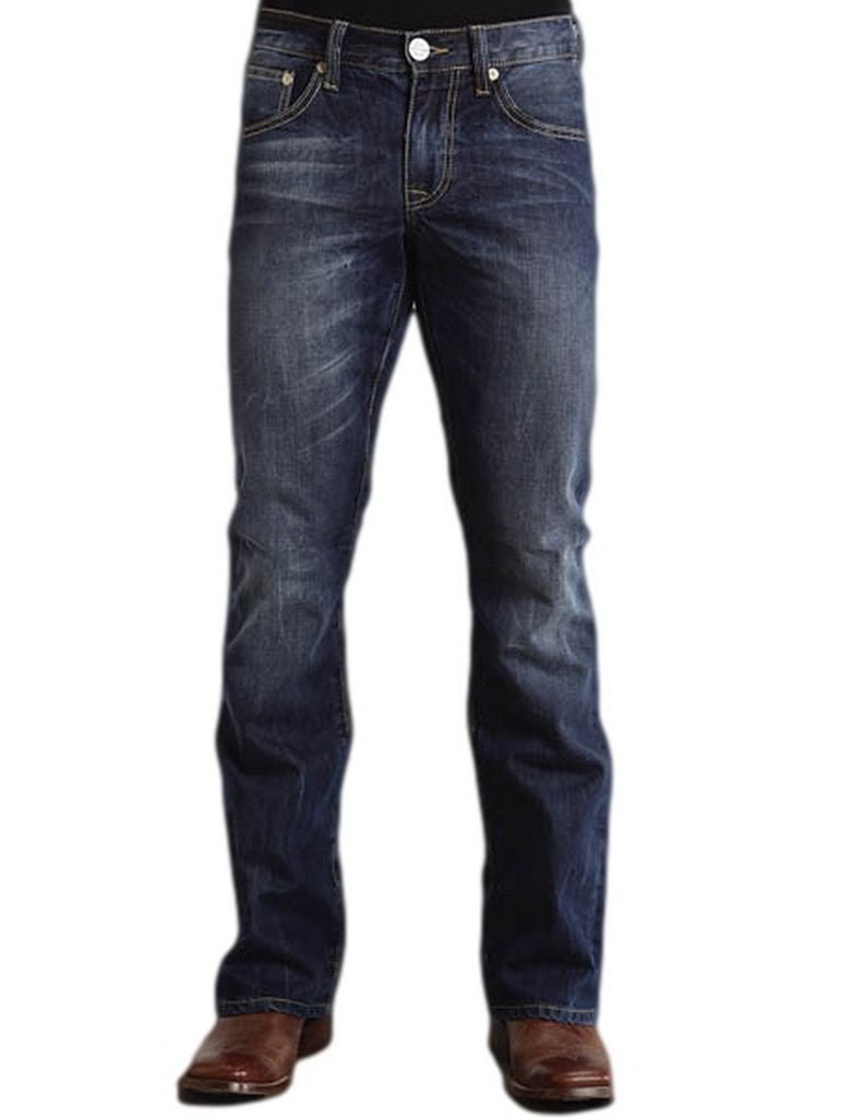 Stetson Western Denim Jeans Mens Rocks Fit Royal 11-004-1014-4012 BU ...