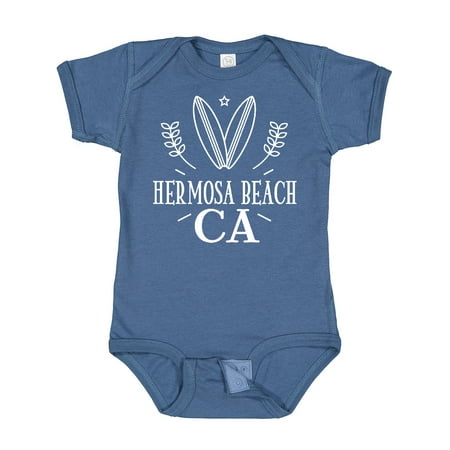 

Inktastic Hermosa Beach California Surfing Gift Baby Boy or Baby Girl Bodysuit