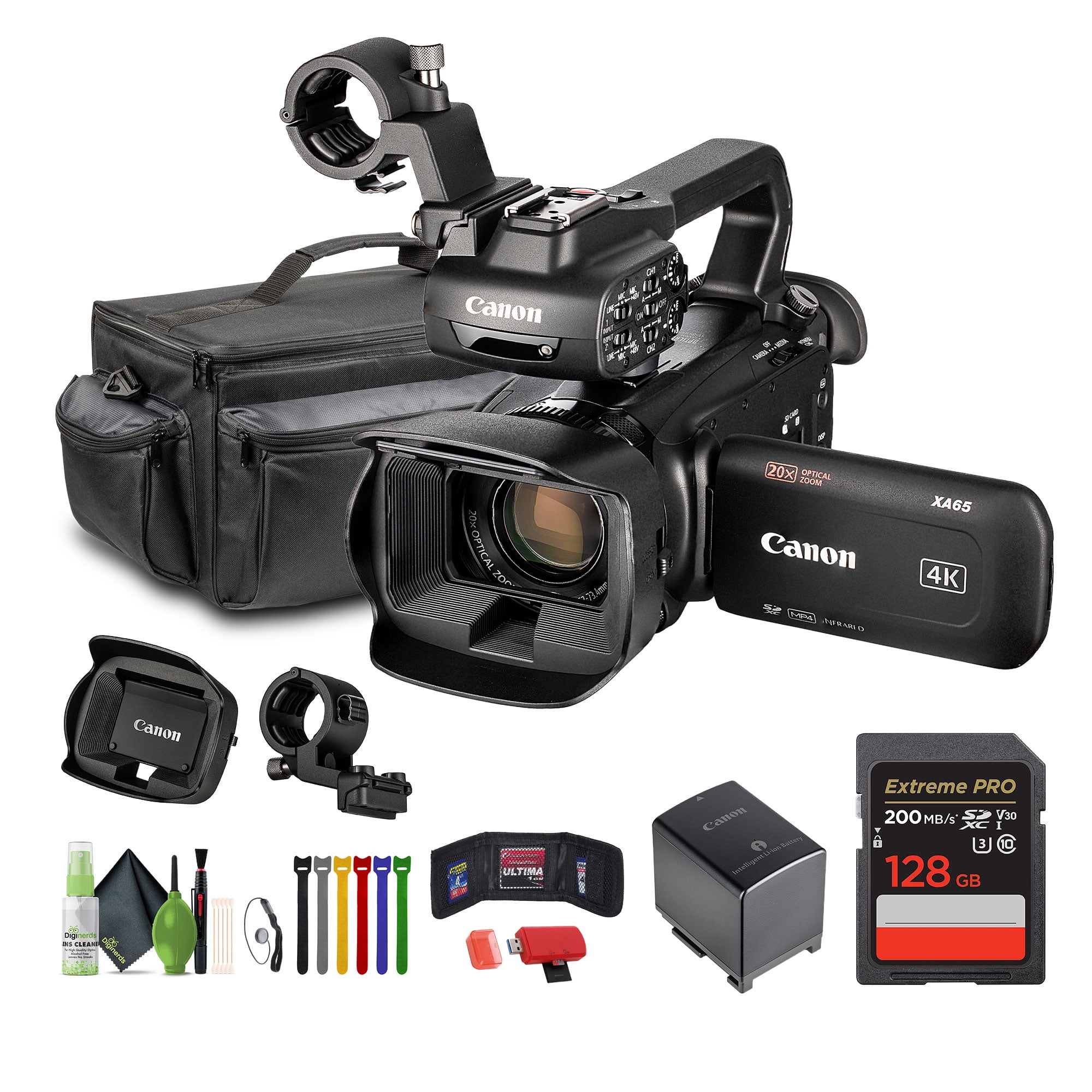 Canon XA50 UHD 4K Video Camcorder with Dual-Pixel Autofocus + 32GB