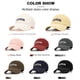 thumbnail image 4 of Gorra de béisbol suave con letras bordadas retro de moda para otoño e invierno, para deportes al aire libre, viajes, para hombre y mujer, 4 of 6