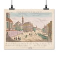 thumbnail image 2 of Print: Vue De La Rue Des Recolets De Quebeck. Prospect Der Strafe Gegen, 2 of 4