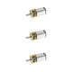 thumbnail image 1 of Riwesomey Mini motorreductor de CC de desaceleración de velocidad eléctrica de metal 6 V-200 RPM 6 V-200 RPM 3piezas, 1 of 1