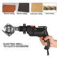 thumbnail image 2 of Electric Drill To Cloth Scissors Hand-Held Leather Cloth Cutting Machine Blade Clothing ,For Comfortable Grip, 2 of 5